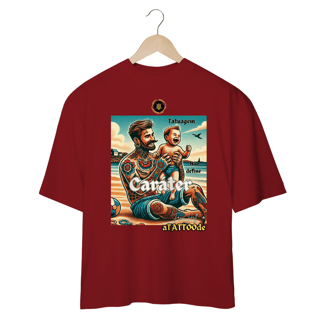 Nome do produto Camiseta Oversized Masculina Estampada aTATTOOde