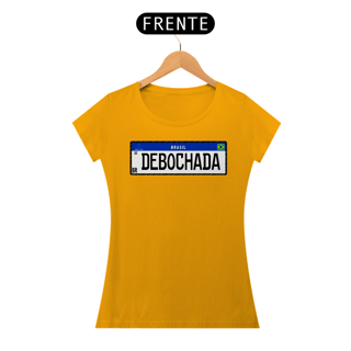 Nome do produto Estampa Camiseta DEBOCHADA