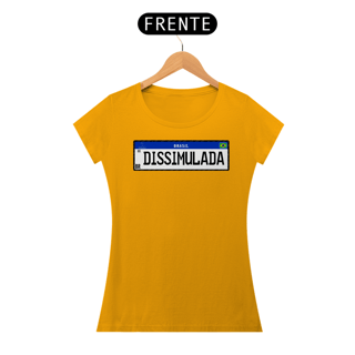 Nome do produto Camiseta Estampa DISSIMULADA