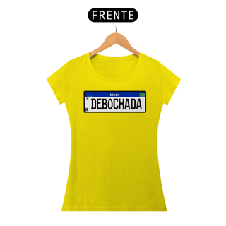 Nome do produto Estampa Camiseta DEBOCHADA