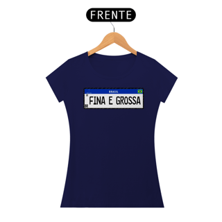 Nome do produto CAMISETA STAMPA FINA E GROSSA