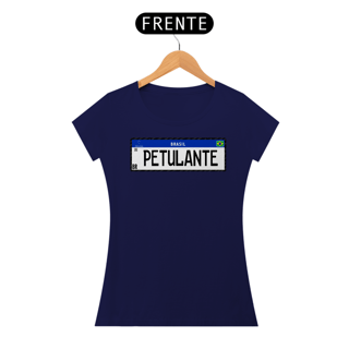 Nome do produto CAMISETA ESTAMPA PETULANTE
