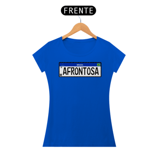 Nome do produto Camiseta Estampa AFRONTOSA