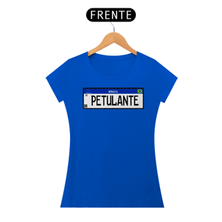 Nome do produto CAMISETA ESTAMPA PETULANTE