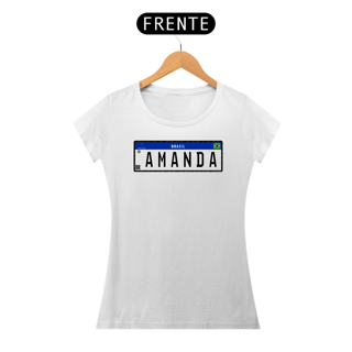 Nome do produto CAMISETA AMANDA