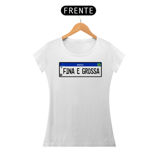 CAMISETA STAMPA FINA E GROSSA