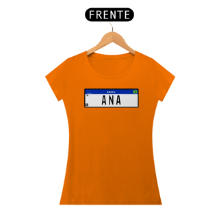 Nome do produto CAMISETA ANA