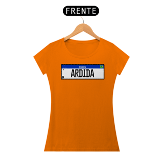Nome do produto Camiseta Estampa ARDIDA