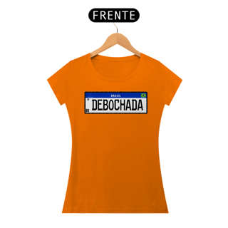 Nome do produto Estampa Camiseta DEBOCHADA