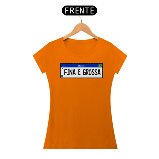 Nome do produto CAMISETA STAMPA FINA E GROSSA