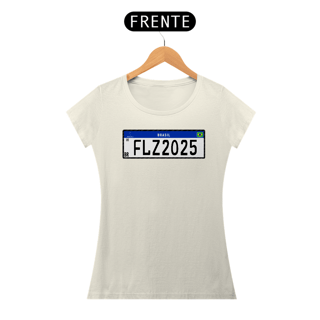 Nome do produto CAMISETA FELIZ 2025