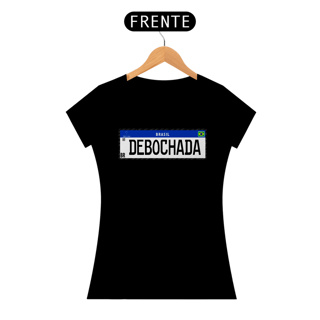 Nome do produto Estampa Camiseta DEBOCHADA