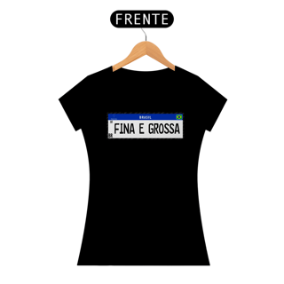 Nome do produto CAMISETA STAMPA FINA E GROSSA