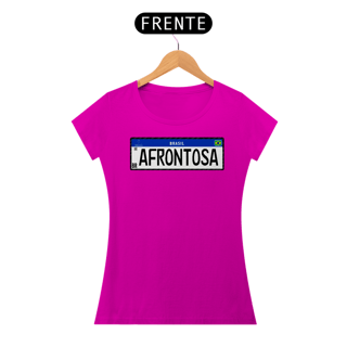 Nome do produto Camiseta Estampa AFRONTOSA