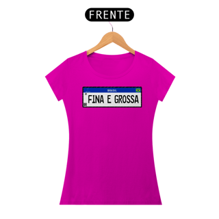 Nome do produto CAMISETA STAMPA FINA E GROSSA