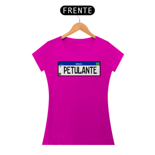Nome do produto CAMISETA ESTAMPA PETULANTE