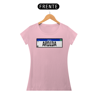 Nome do produto Camiseta Estampa ARDIDA