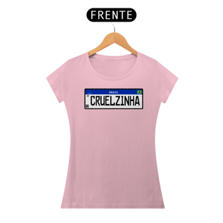 Nome do produto Camiseta Estampa CRUELZINHA