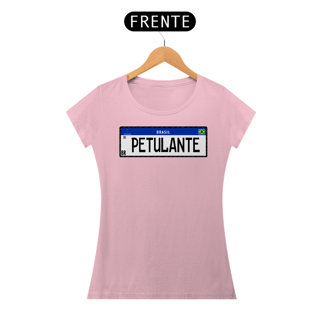 Nome do produto CAMISETA ESTAMPA PETULANTE