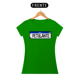 Nome do produto CAMISETA ESTAMPA PETULANTE