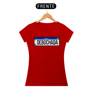Nome do produto Estampa Camiseta DEBOCHADA