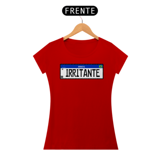 Nome do produto CAMISETA ESTAMPA IRRITANTE