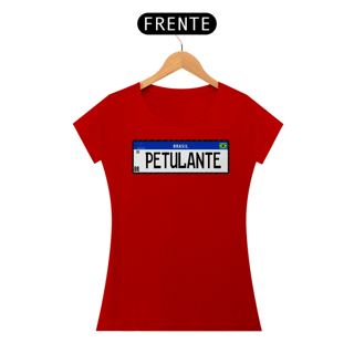 Nome do produto CAMISETA ESTAMPA PETULANTE