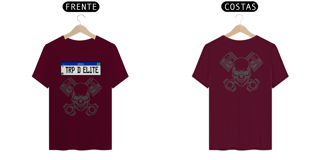 Nome do produto CAMISETA TROPA DE ELITE SORRISO CAVEIRA