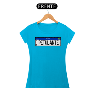 Nome do produto CAMISETA ESTAMPA PETULANTE