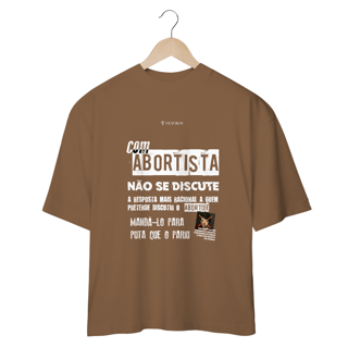 Nome do produto Camiseta Oversized Anti-Aborto - Stavros