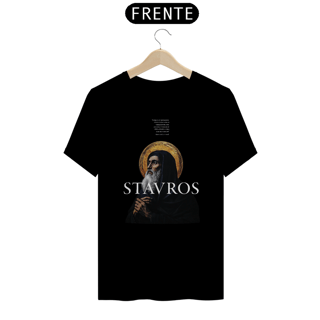 Nome do produto Camiseta Prime Santo Antão, o Grande, Rezando - STAVROS