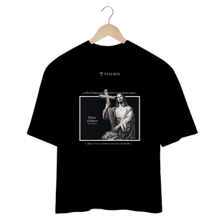 Nome do produto Camiseta Oversized Cristo Soberano - Armadura Stavros
