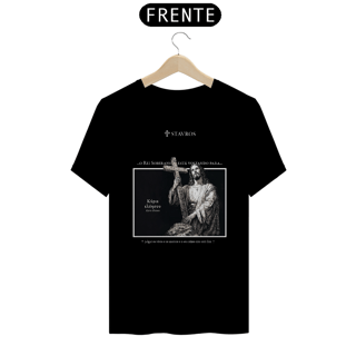 Nome do produto Camiseta Pima Cristo Soberano – Armadura Stavros