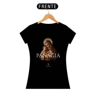 Nome do produto Camiseta Panagía, a Sempre Virgem (Feminina) - Nossa Senhora - STAVROS