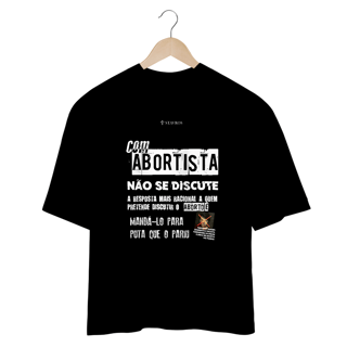 Nome do produto Camiseta Oversized Anti-Aborto - Stavros