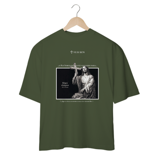 Nome do produto Camiseta Oversized Cristo Soberano - Armadura Stavros