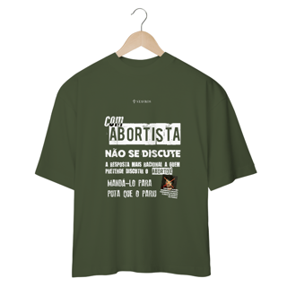 Nome do produto Camiseta Oversized Anti-Aborto - Stavros