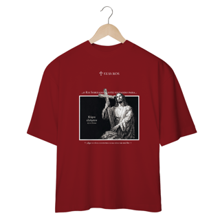 Nome do produto Camiseta Oversized Cristo Soberano - Armadura Stavros