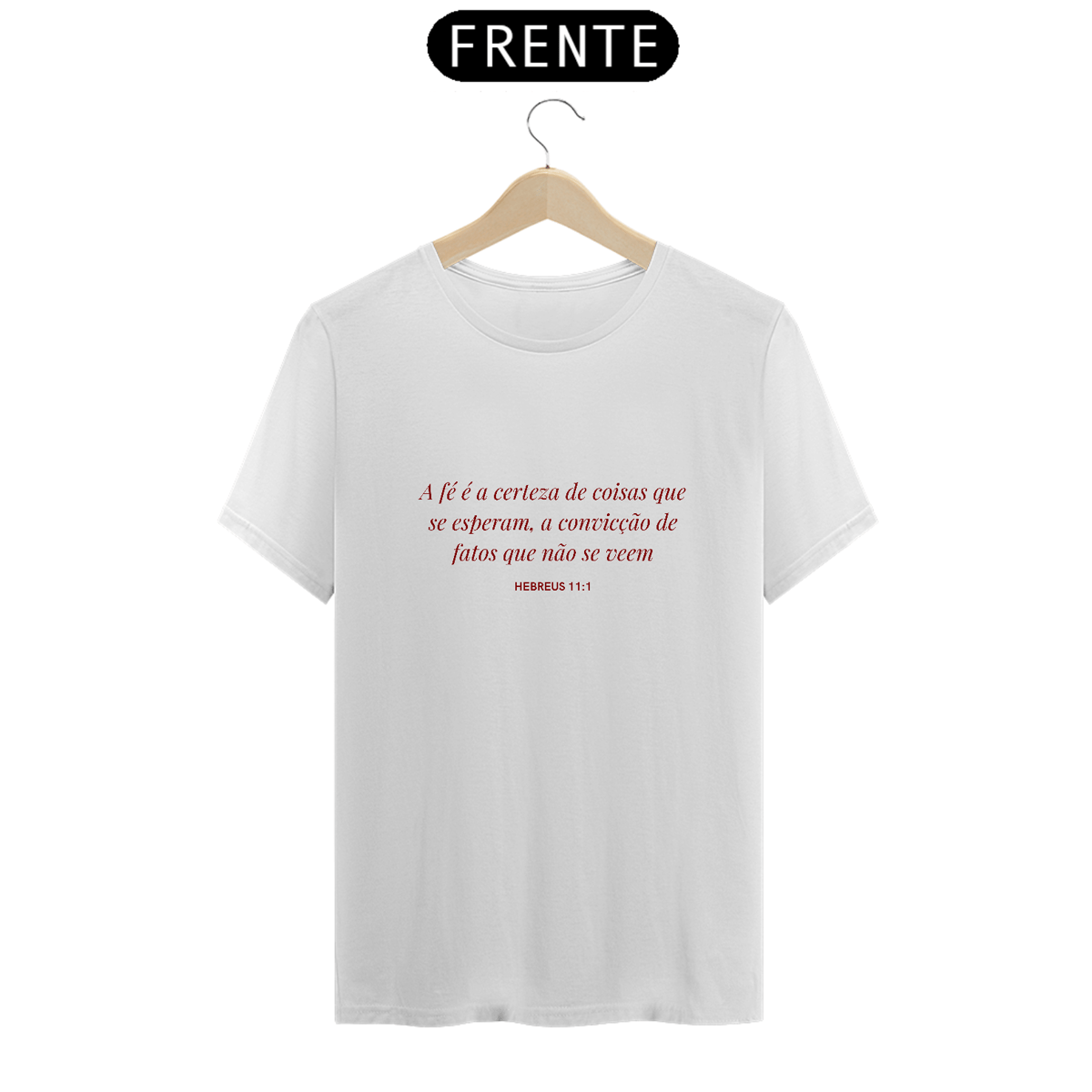 Nome do produto: T-shirt | Fé