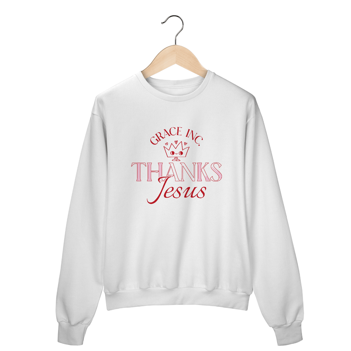 Nome do produto: Moletom | Thank Jesus 