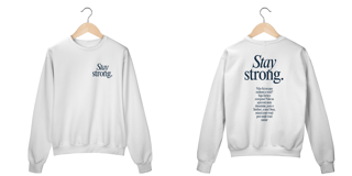 Nome do produto Moletom | Stay Strong
