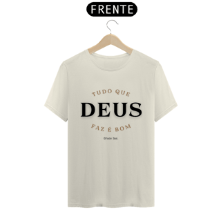 Nome do produto T-shirt | Deus é bom