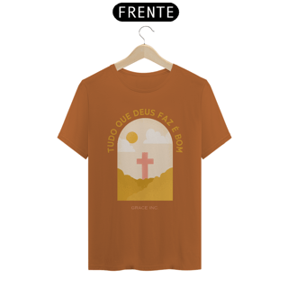 Nome do produto T-shirt | Deus é bom