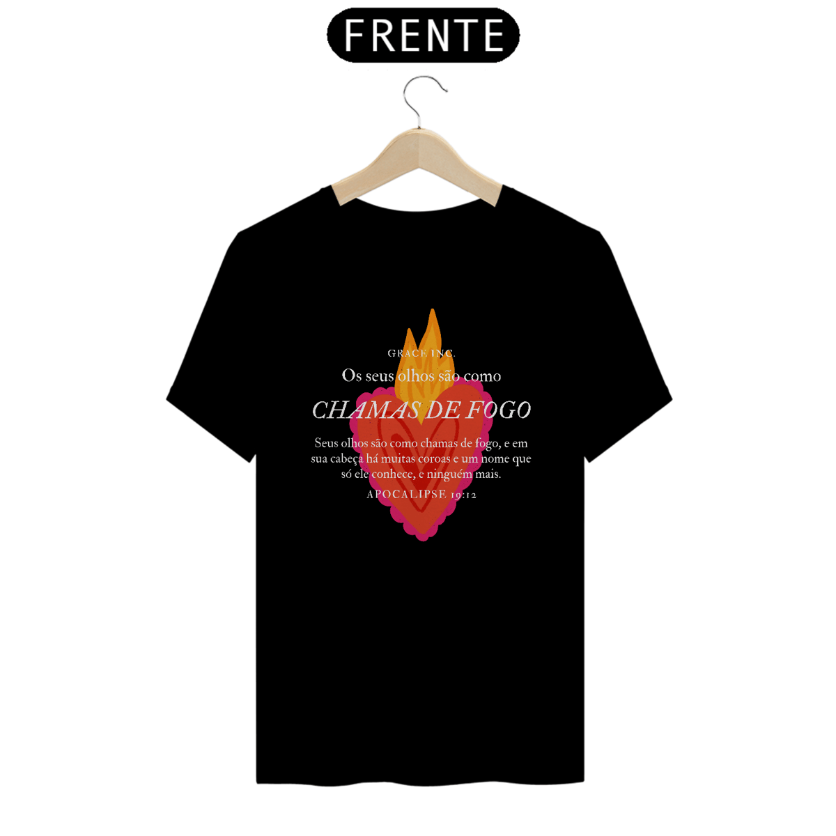Nome do produto: T-shirt | Chamas de Fogo