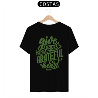 Nome do produto T-shirt | Give Thanks