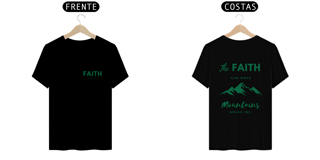 Nome do produto T-shirt | Faith