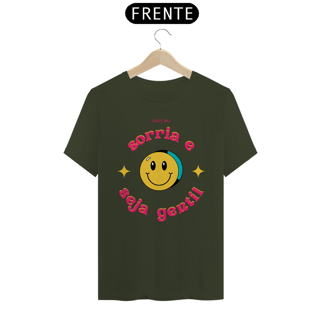 Nome do produto T-shirt | Sorria e Seja Gentil