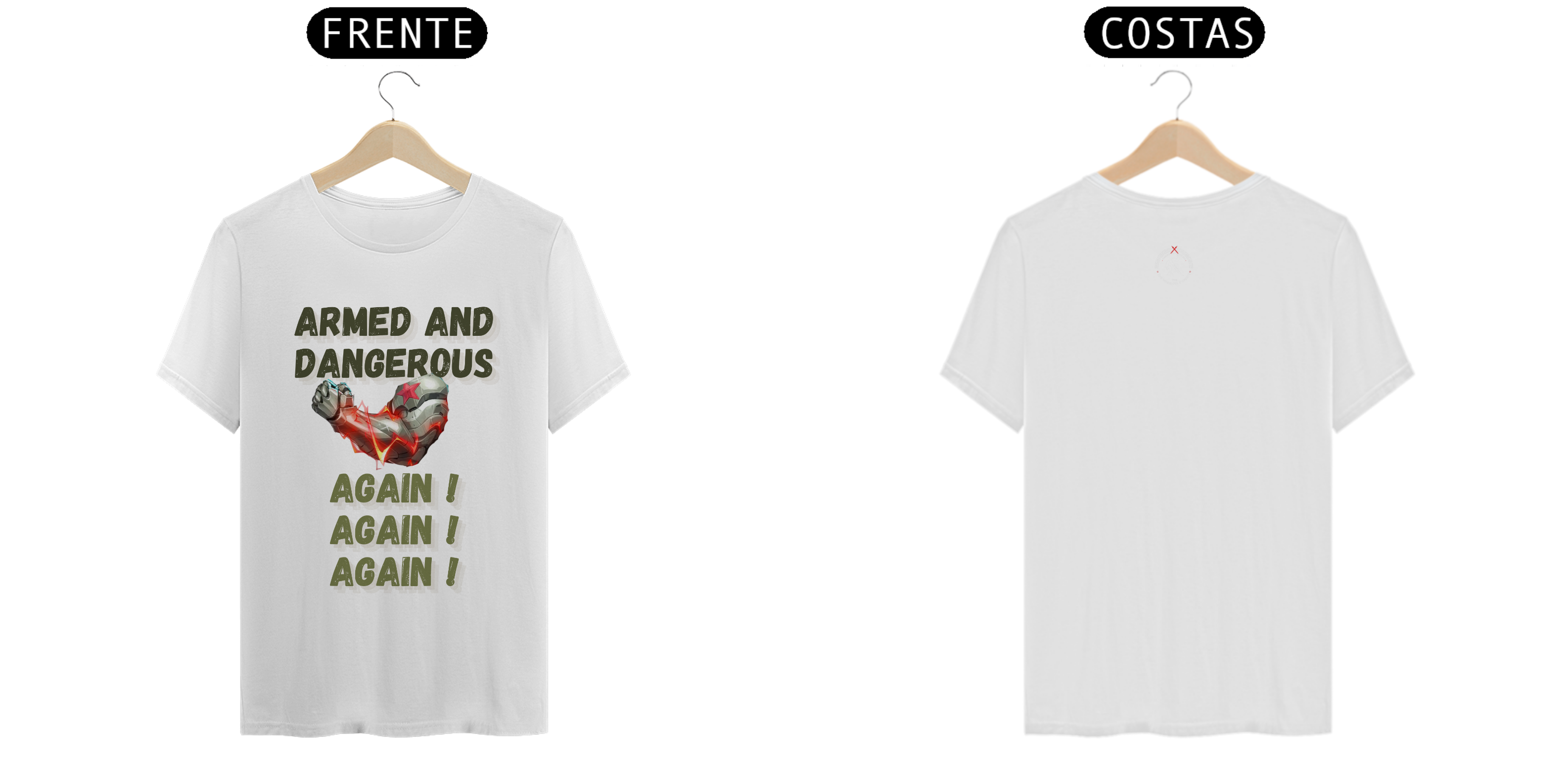 Camisa Armed and Dangerous Rivals !