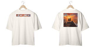 Nome do produto Camisa Oversized Guerreiros ao Pôr do sol