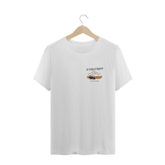 Camiseta Plus Size Vida Pequeno  Bah Tchê Partimos